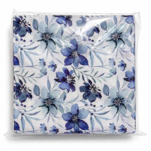 Airlaid 12×12" Floral Blue, view 6