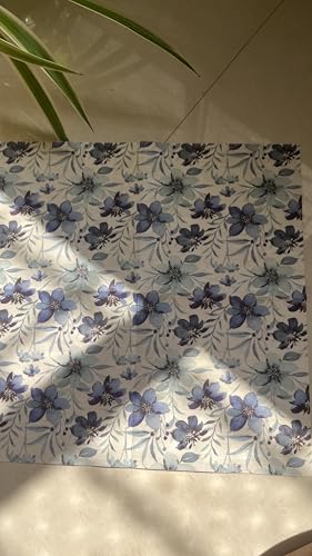 Airlaid 12×12" Floral Blue, view 8