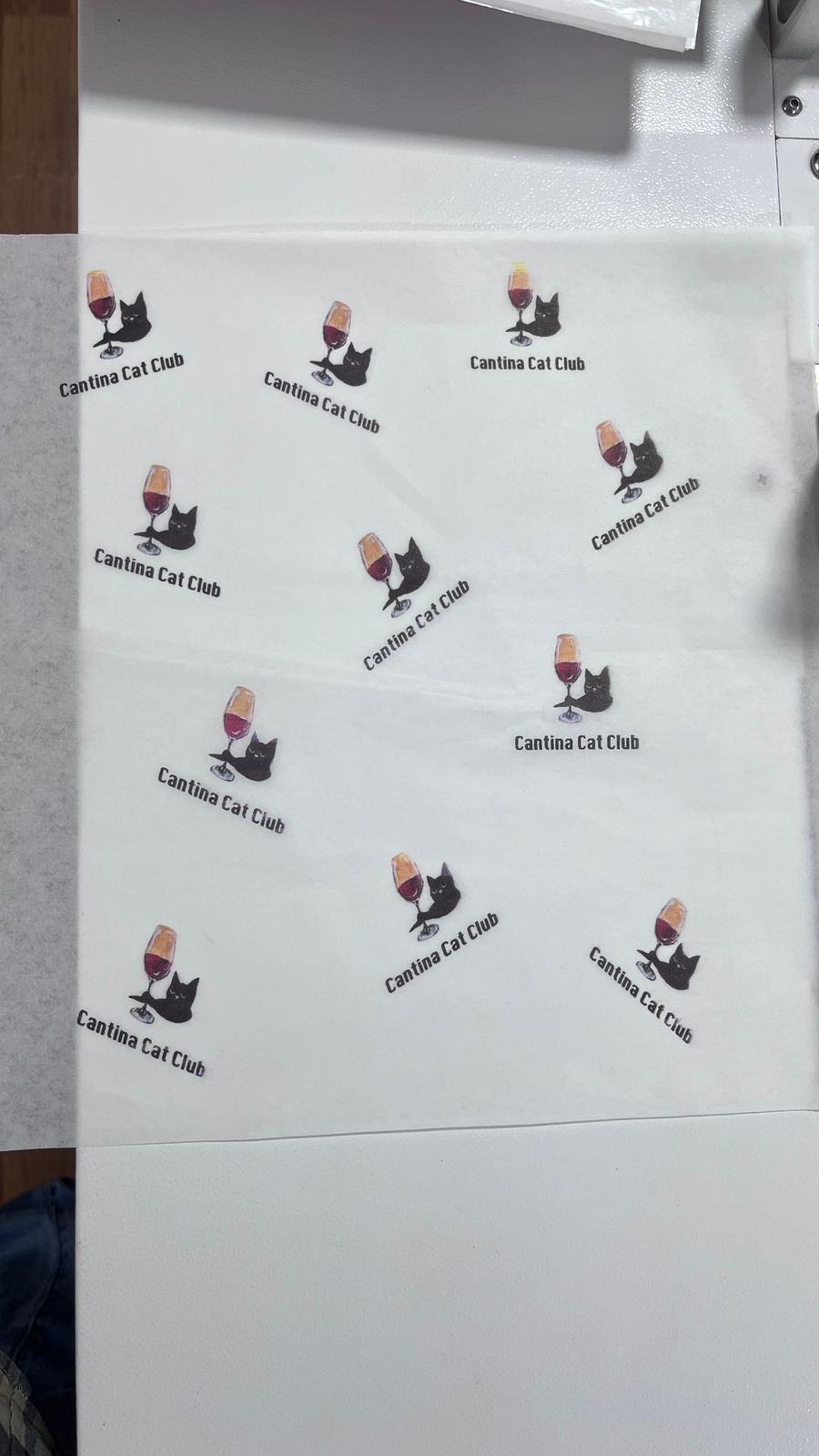 Printed Butter Paper, view 2