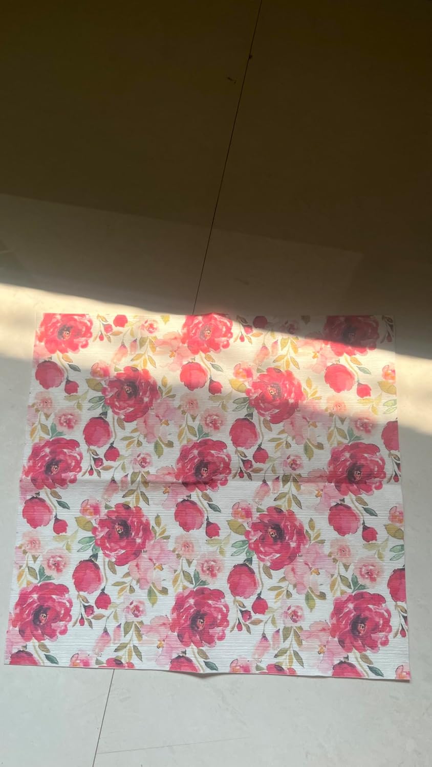Airlaid 12×12" Floral Red Roses, view 7