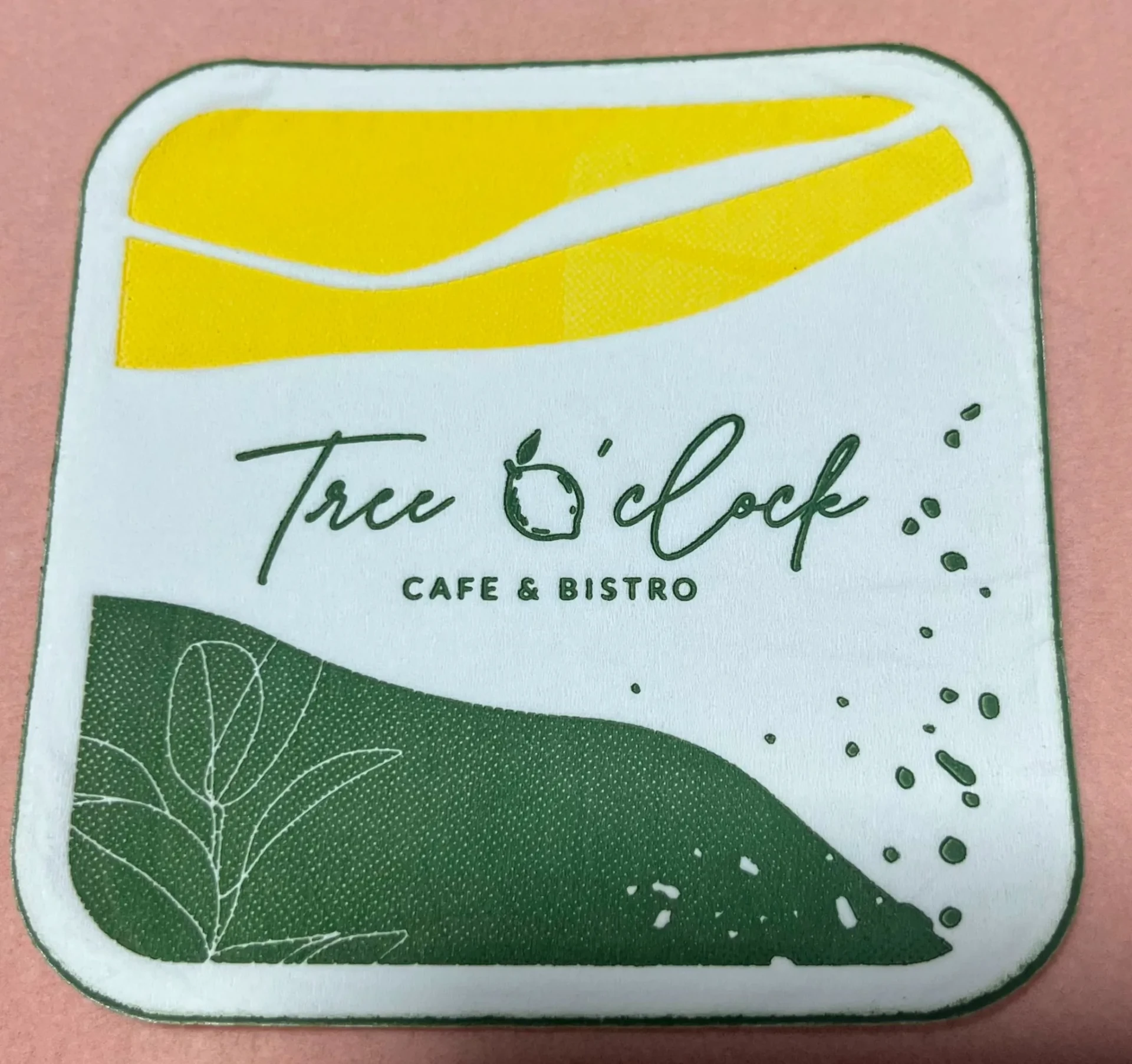 7-Ply Tissue Coaster (Waxed Backing), view 3